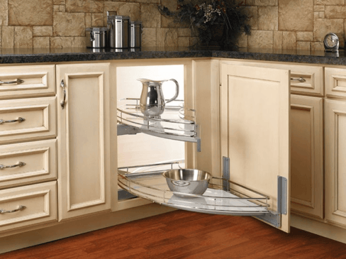 Do You Cover the Bottom of Your Kitchen Corner Cabinet