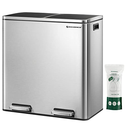 Dual Kitchen Trash Can