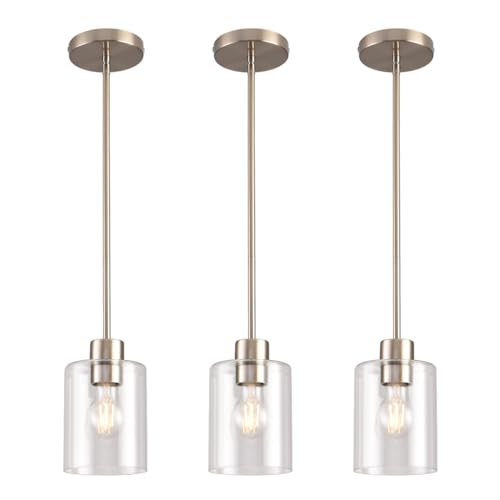 Glass Pendant Lights for Kitchen Island