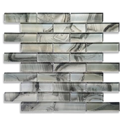 Glass Tile Kitchen Backsplash