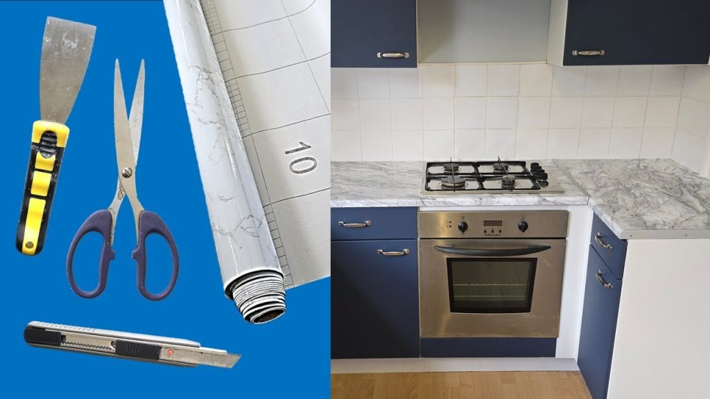 How to Cover Kitchen Cabinets With Fablon