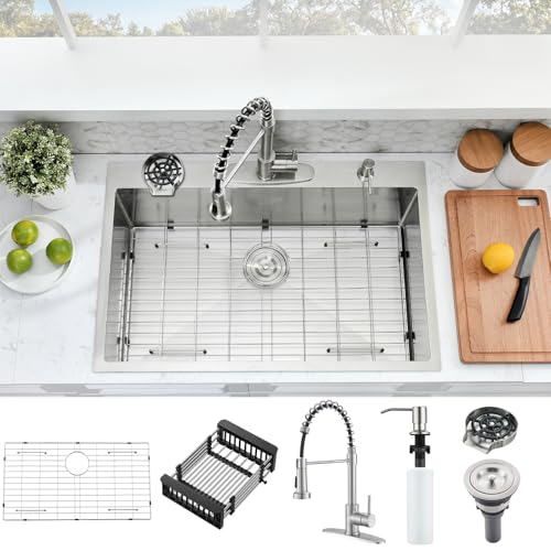 Kitchen Sink And Faucet