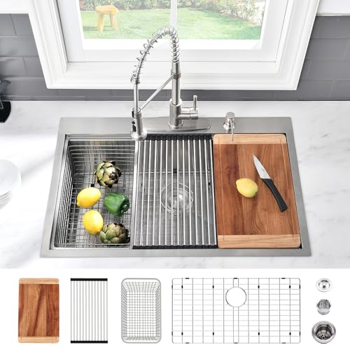 Kitchen Sink Wide 32 3/4 Inches 21 3/4 Inches