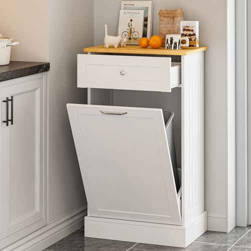 Kitchen Trash Bin Cabinet