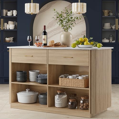 Mid Century Modern Kitchen Island