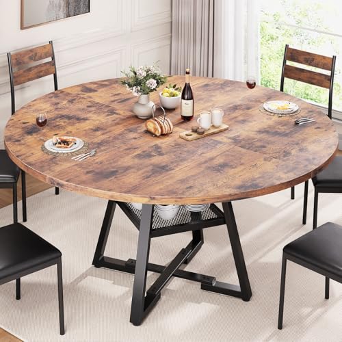 Round Kitchen Table for 6