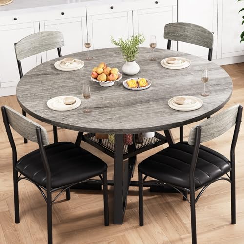 Round Kitchen Table With Chairs