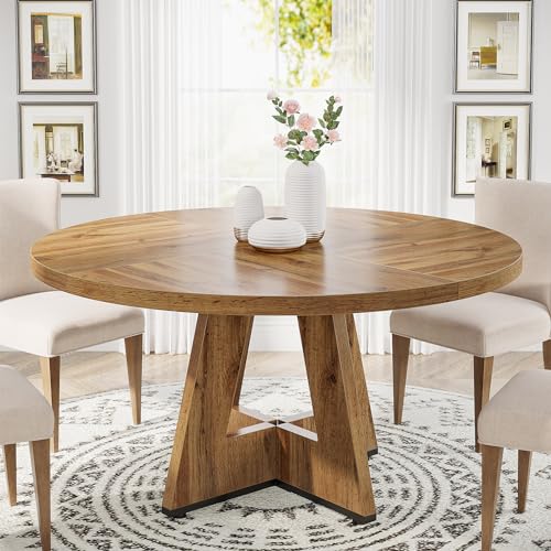 Round Wood Kitchen Table