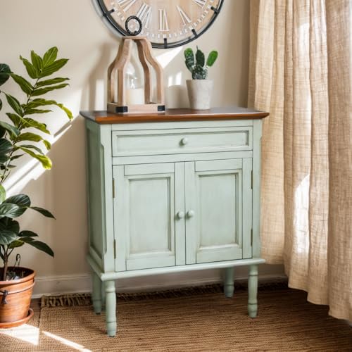 Rustic Sage Green Kitchen Cabinets