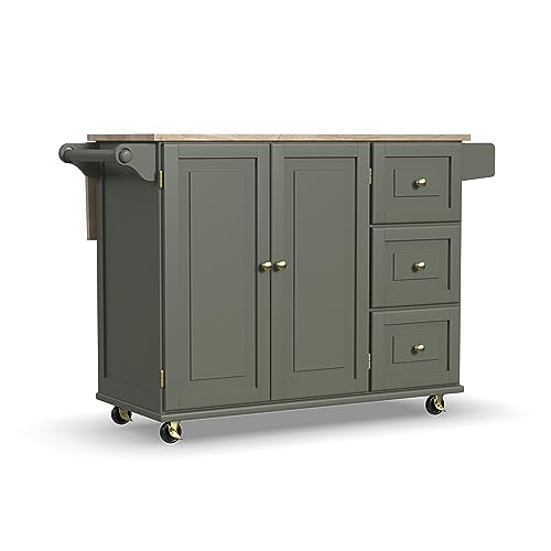 Solid Wood Kitchen Island
