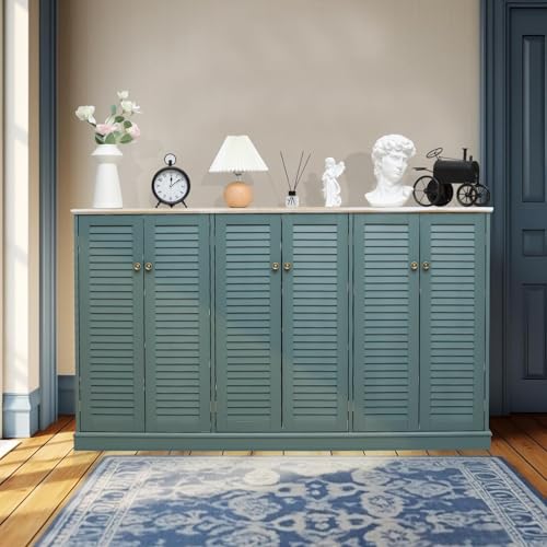 Teal Color Kitchen Cabinets