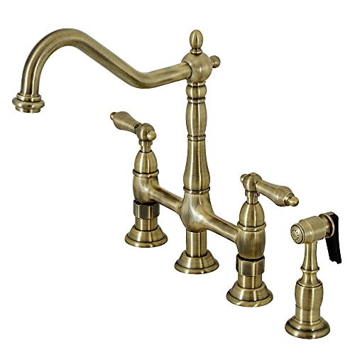 Vintage Brass Kitchen Faucet