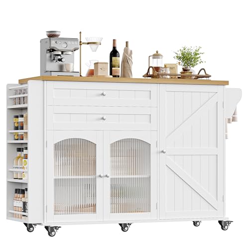 Wayfair Latitude Run Rolling Kitchen Island